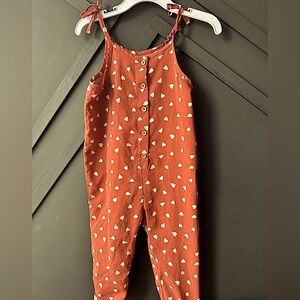Burnt orange overall